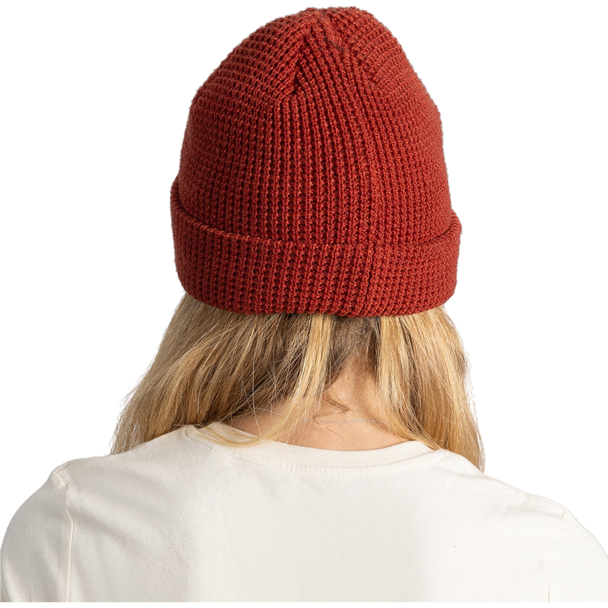 2026 Dryrobe Waffle Beanie DBNEWAFF - Burnt Orange
